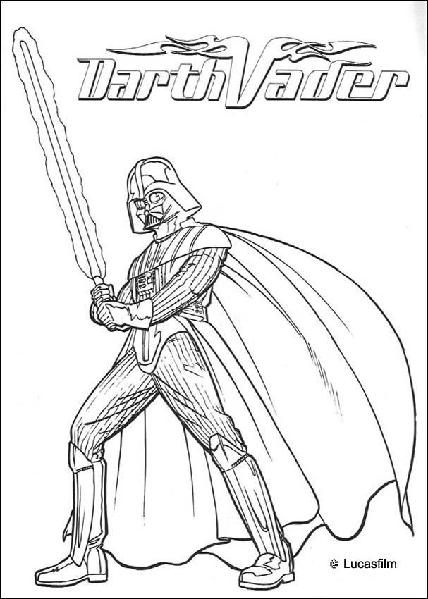 Darth Vader coloring #14, Download drawings
