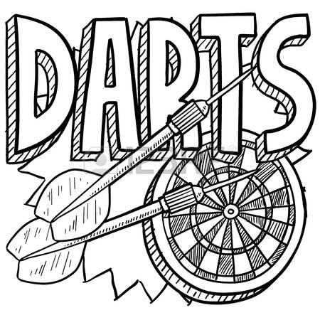 Darts coloring #9, Download drawings