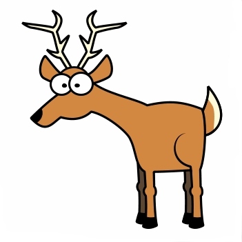 Deer clipart #3, Download drawings