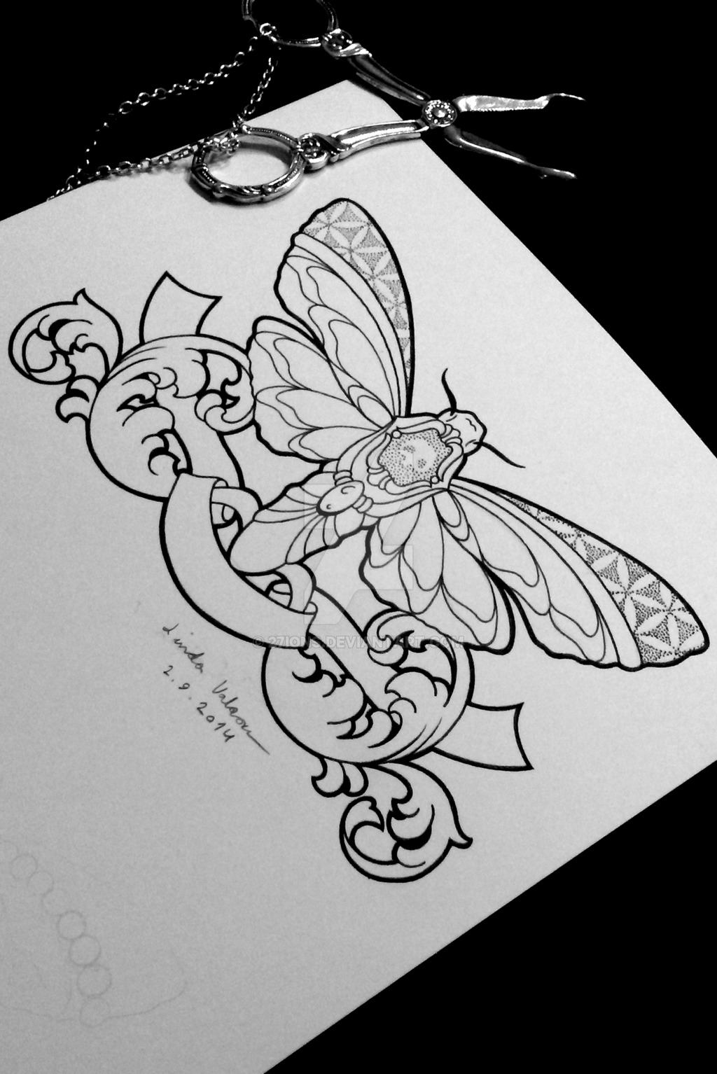 Deaths Head Moth coloring #4, Download drawings