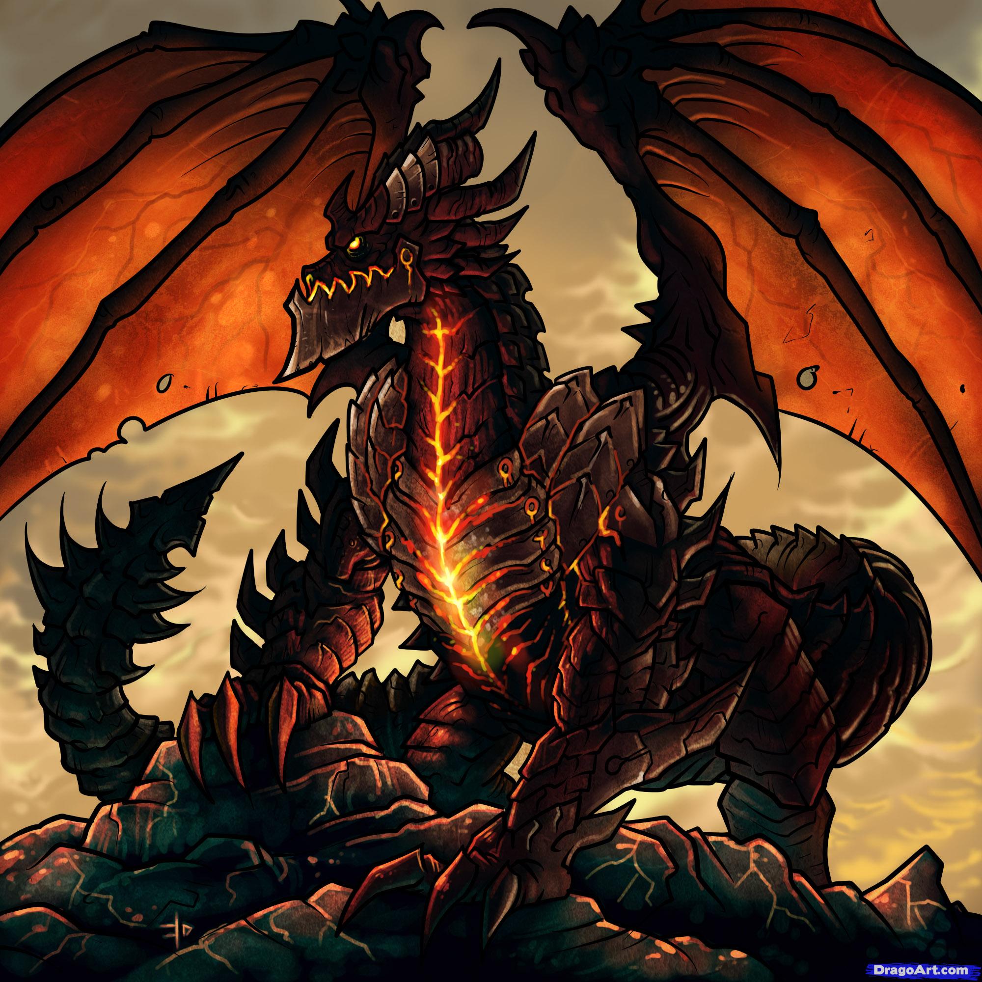 Deathwing (World Of Warcraft) coloring #18, Download drawings