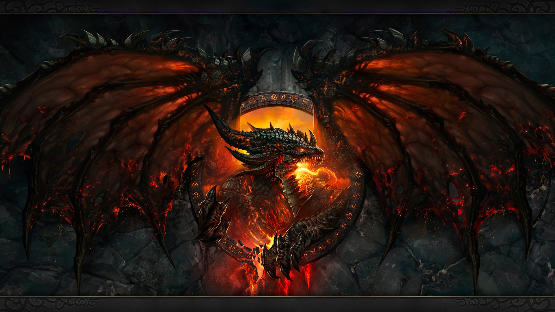 Deathwing (World Of Warcraft) svg #15, Download drawings