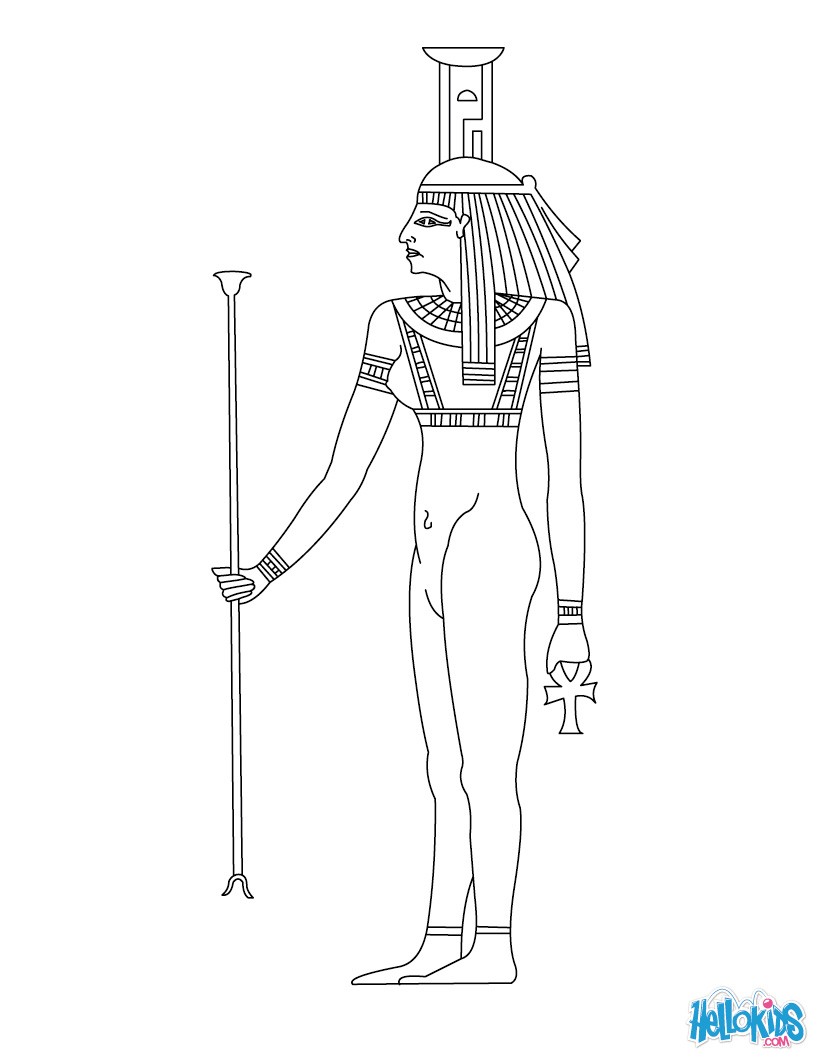 Osiris coloring #16, Download drawings