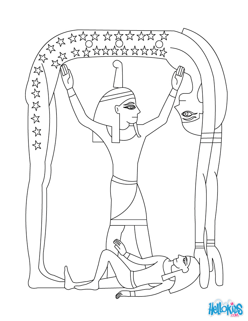 Sekhmet (Deity) coloring #12, Download drawings