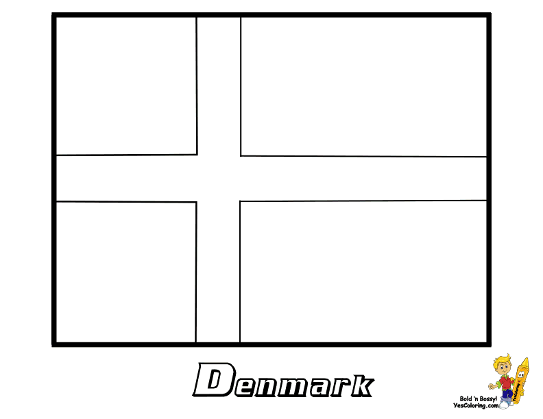Denmark coloring #14, Download drawings