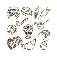 Dessert coloring #6, Download drawings