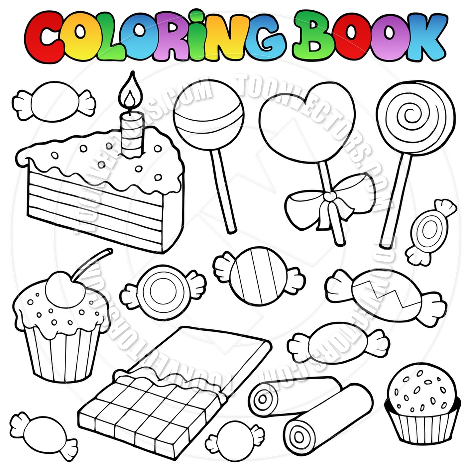 Dessert coloring #5, Download drawings
