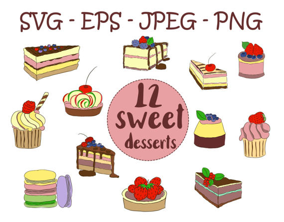 Dessert svg #15, Download drawings