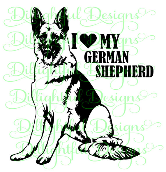 Deutscher Schaeferhund svg #19, Download drawings