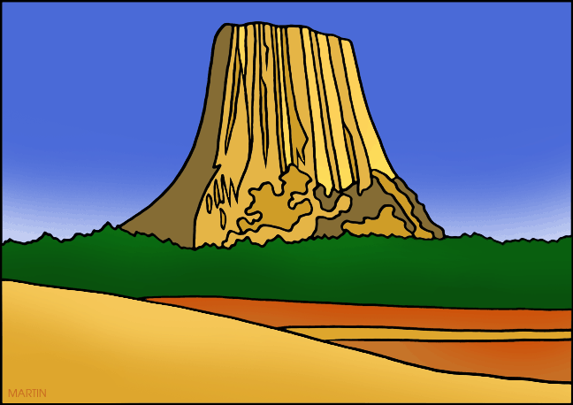Devils Tower clipart #12, Download drawings