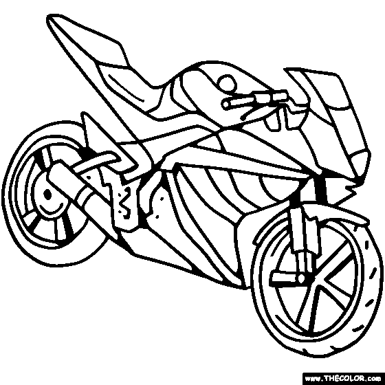 Motor coloring #11, Download drawings