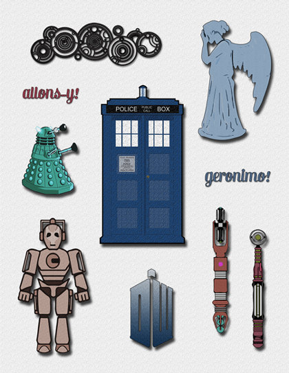 Doctor Who clipart #3, Download drawings