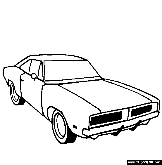 Dodge Challenger SRT8 coloring #16, Download drawings