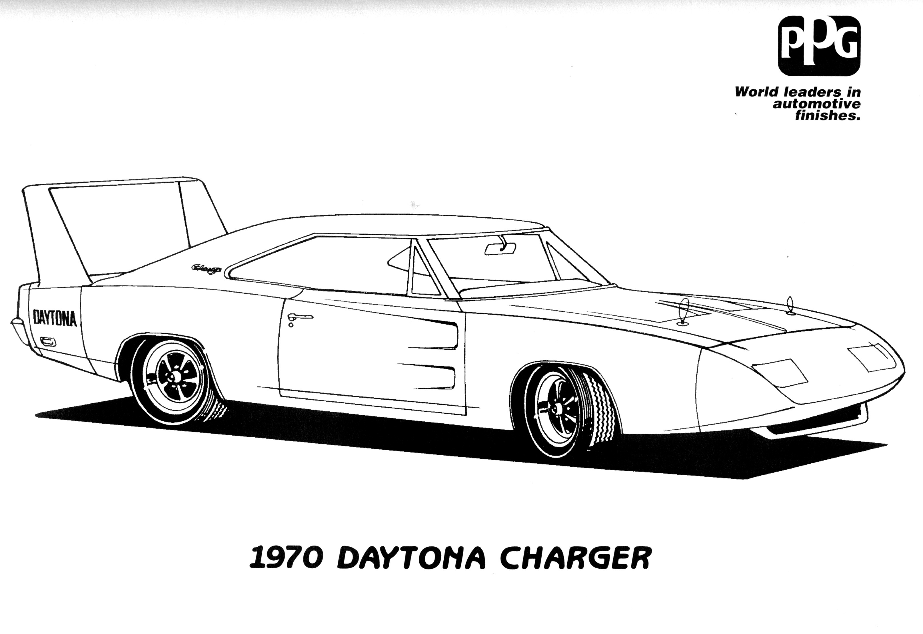 Dodge Challenger SRT8 coloring #2, Download drawings