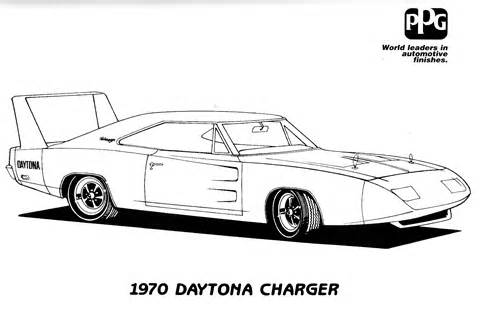 Dodge Challenger SRT8 coloring #8, Download drawings