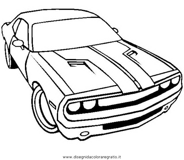 Dodge Challenger SRT8 coloring #10, Download drawings