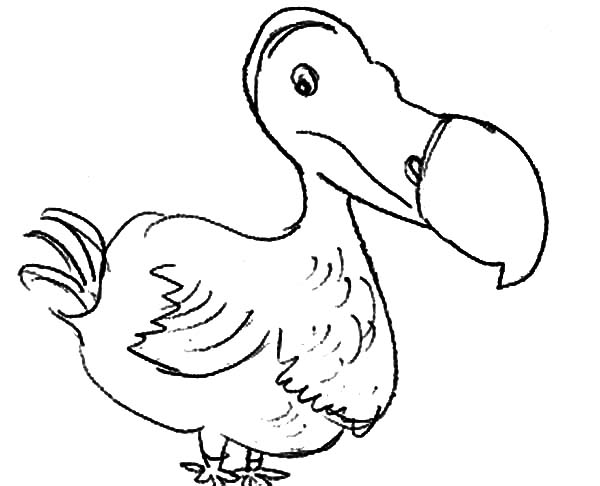 Dodo coloring #20, Download drawings