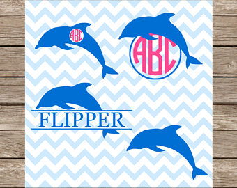 Dolphins Riding Bow svg #4, Download drawings