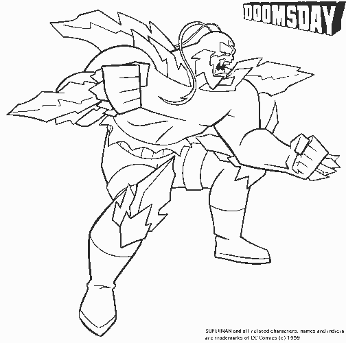 Doomsday coloring #16, Download drawings