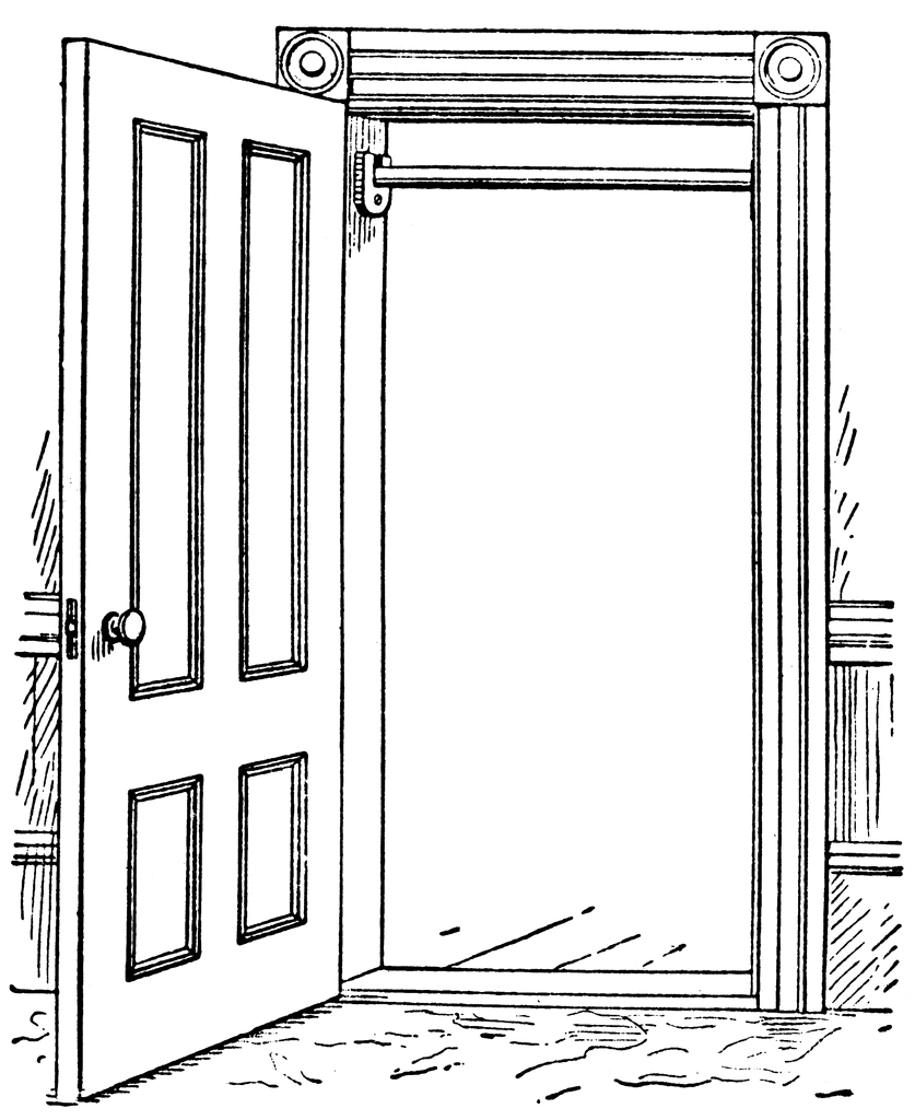 Door clipart #3, Download drawings