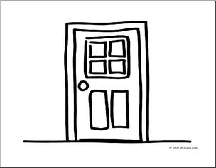 Door coloring #10, Download drawings