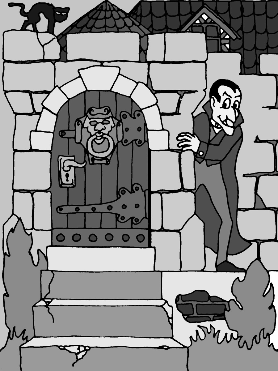 Dracula's Castle clipart #3, Download drawings