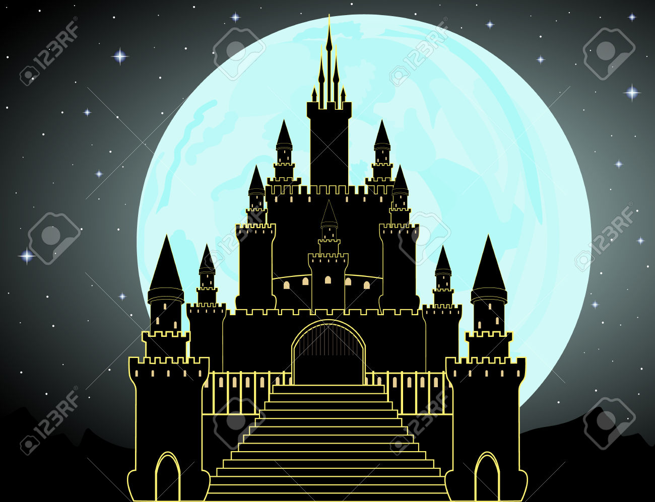 Dracula's Castle clipart #11, Download drawings