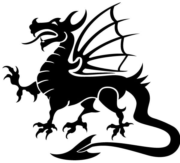 Dragon clipart #12, Download drawings