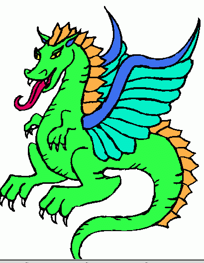 Dragon clipart #10, Download drawings