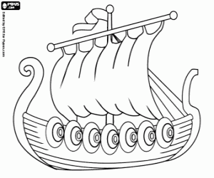 Viking Ship coloring #19, Download drawings