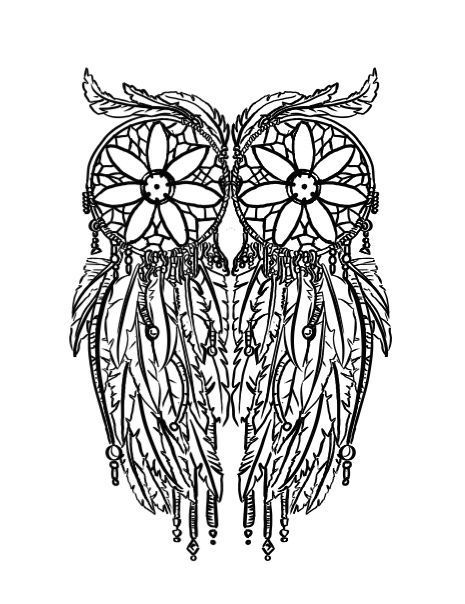 Dreamcatcher coloring #7, Download drawings