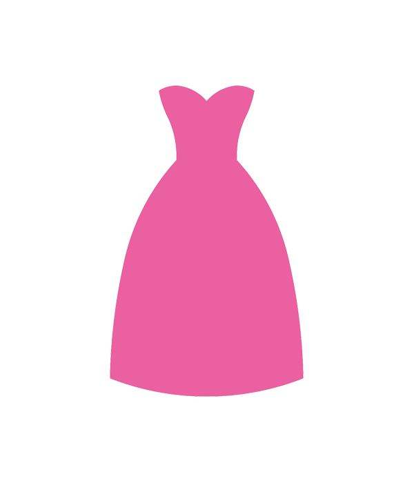 Pink Dress svg #20, Download drawings