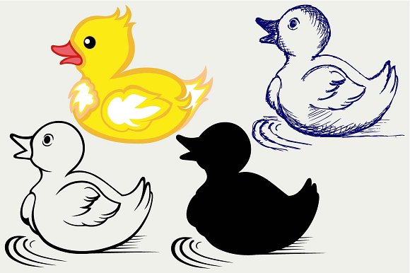 Duckling svg #15, Download drawings