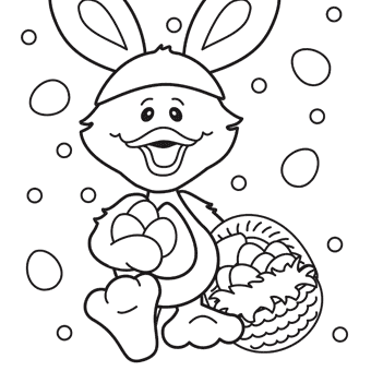 Easter coloring #20, Download drawings
