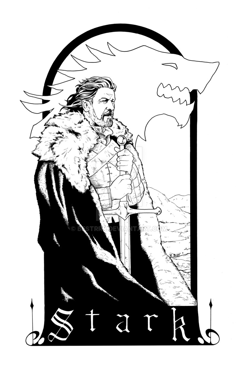 Eddard Stark svg #13, Download drawings