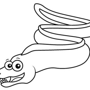 Eel coloring #13, Download drawings