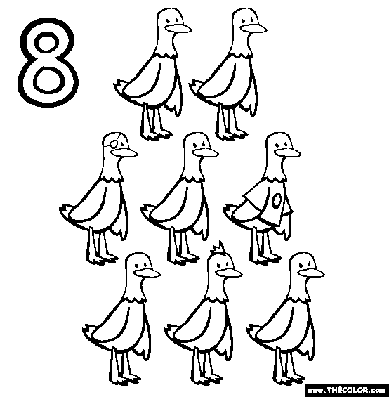Eight coloring #3, Download drawings