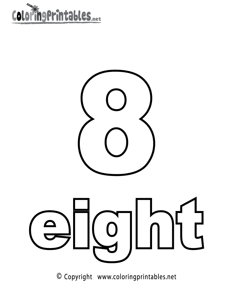 Eight coloring #4, Download drawings