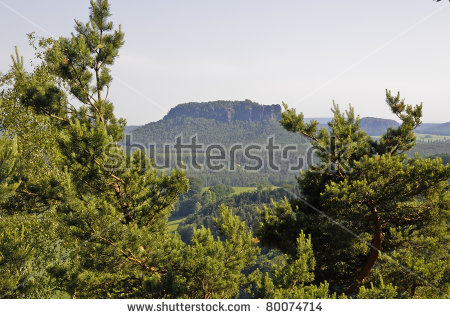 Elbe Sandstone Mountains clipart #1, Download drawings