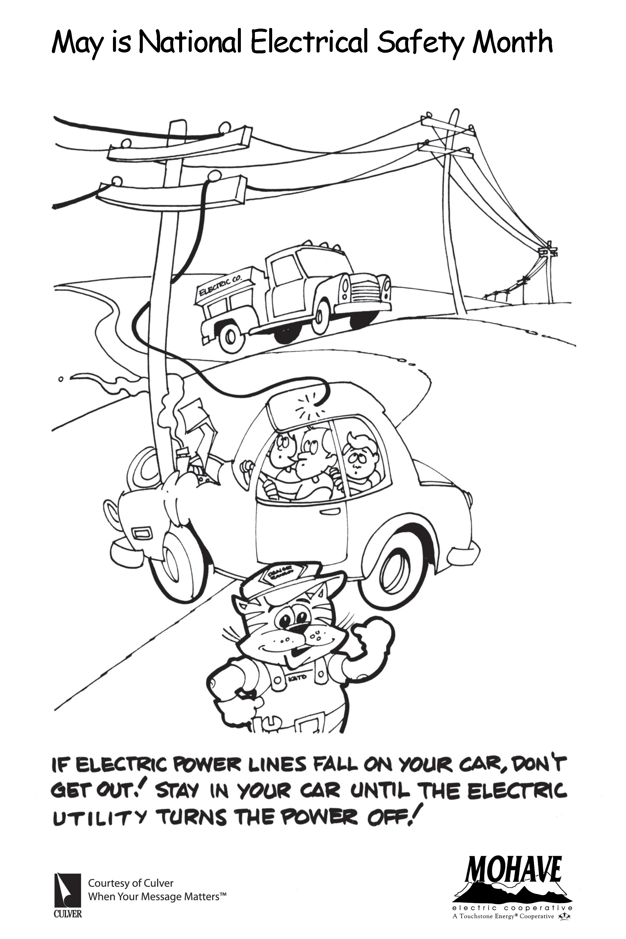 Electric coloring #4, Download drawings