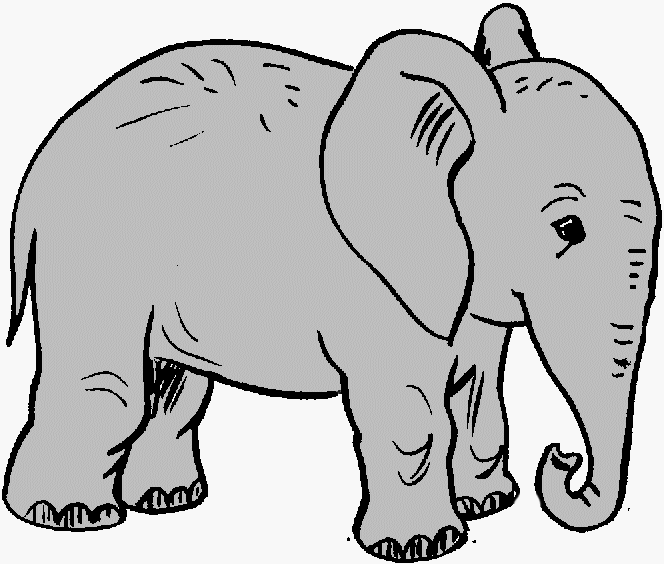 Elephant clipart #7, Download drawings