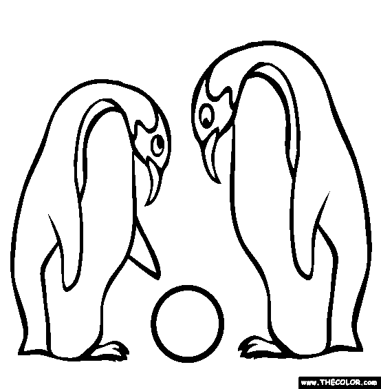 Emperor Penguin coloring #17, Download drawings