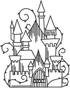 Enchanted Castle svg #9, Download drawings