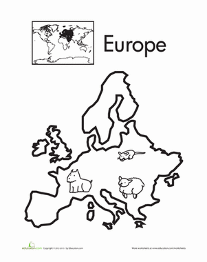 Europe coloring #9, Download drawings