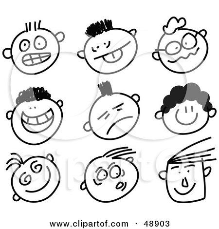Expressive clipart #19, Download drawings