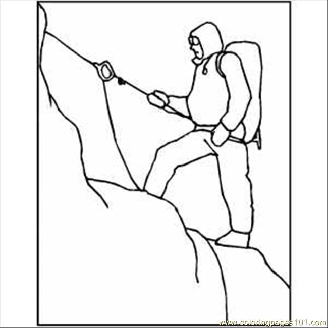 Extreme Climbing coloring #2, Download drawings