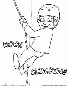 Extreme Climbing coloring #6, Download drawings