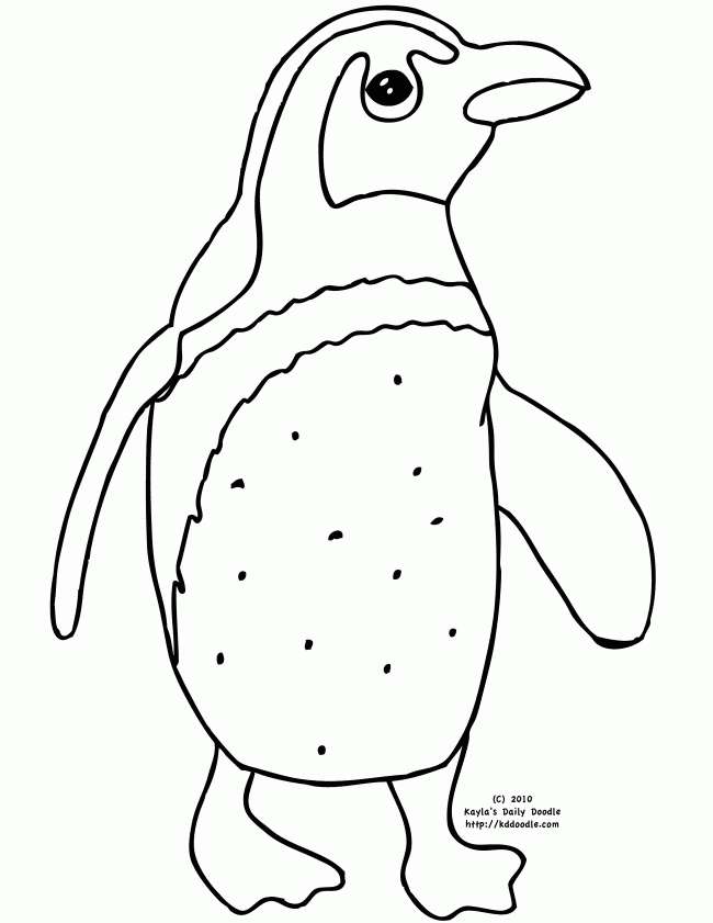 Fairy Penguin coloring #7, Download drawings