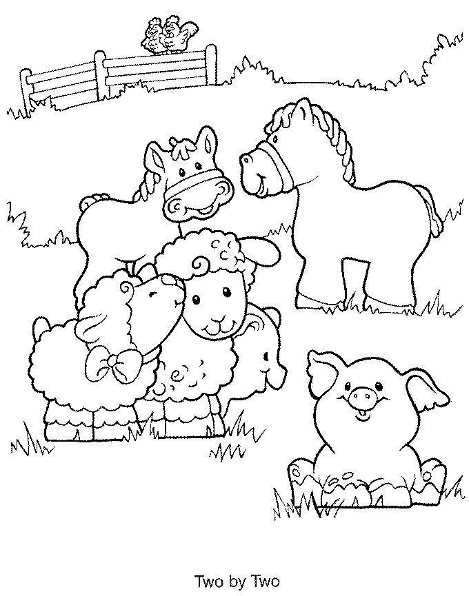Farm coloring #2, Download drawings