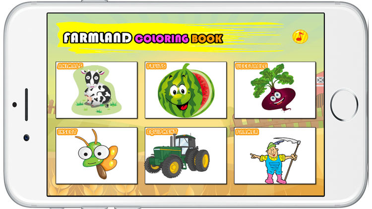 Farmland coloring #13, Download drawings